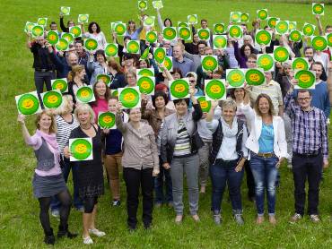 Gruppenbild der EWS-Mitarbeiter