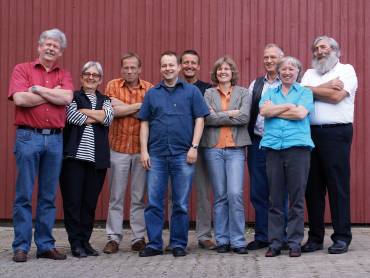 Gruppenfoto von Mitbegründern der Schönauer Energie-Initiativen