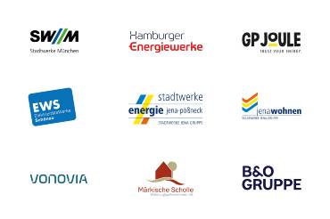Logos der beteiligten Unternehmen