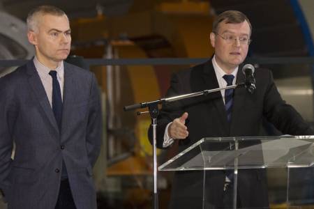 Christophe Bouillon (links), Pierre-Marie Abadie (rechts)