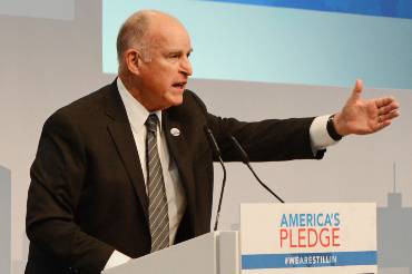 Jerry Brown spricht auf der COP23