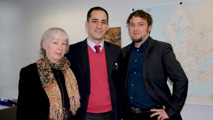 Ursula Sladek, Gonzalo De Mendoza Asensi und Sebastian Sladek